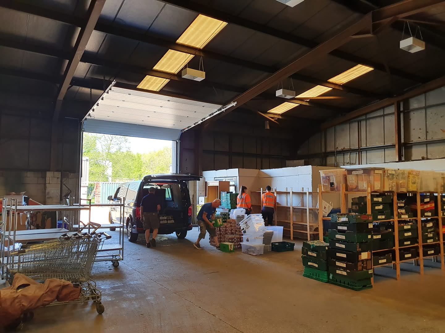 Peak 4x4 responders warehousing supplies